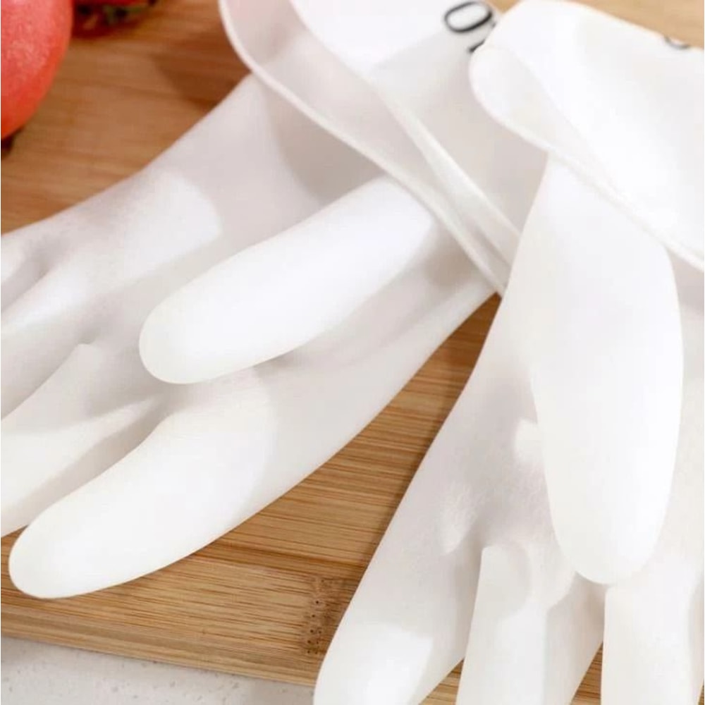 Kitchen Long Waterproof Cleaning Gloves Reusable Washing Gloves Rubber Latex Gloves For AllPurpose 5