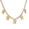 Women Crystal Choker Fashion Butterfly Pendant Necklace Rhinestone Sweater Chain 7