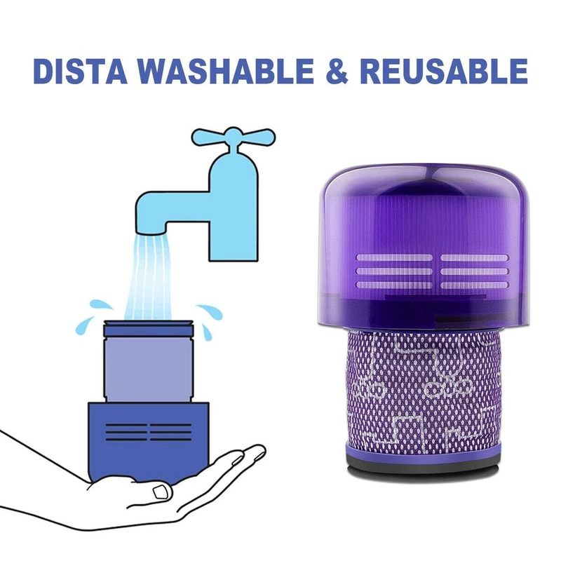 Replacement HEPA Filter For Dyson Cordless Vacuums Perfect Fit Premium Quality Filter For Enhanced 3