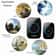 Waterproof Wireless Doorbell Door Bell Kit For House Convenient Ring Bell Stock 1