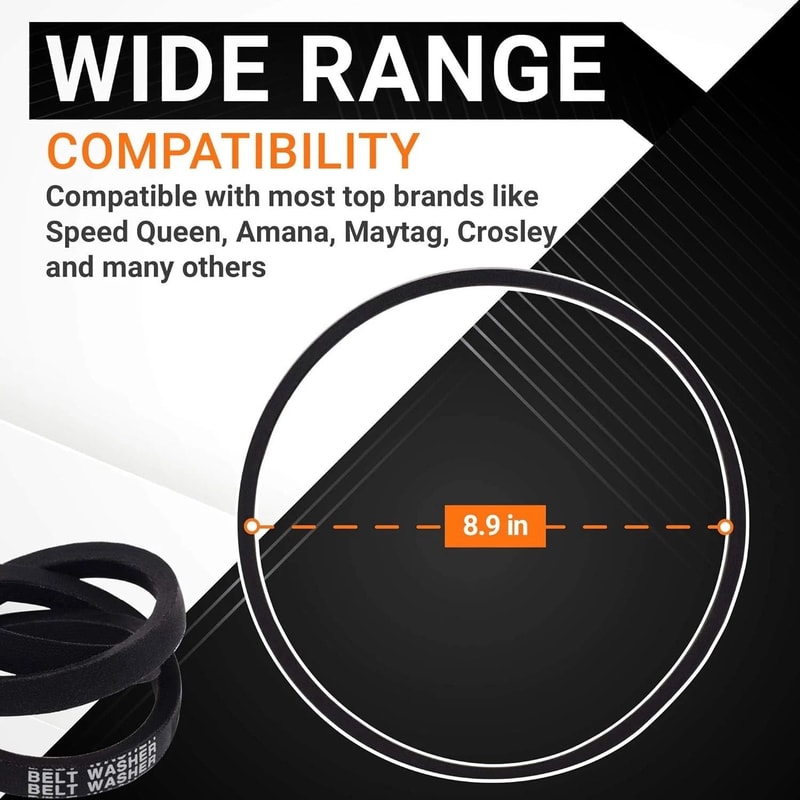Speed Queen Washer Drive Belt Whirlpool 27001006 Compatible With Amana HighQuality Replacement 7