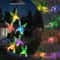 Solar Powered LED Color Changing Wind Chime Lights With Hummingbird Design Garden Yard Decor 0