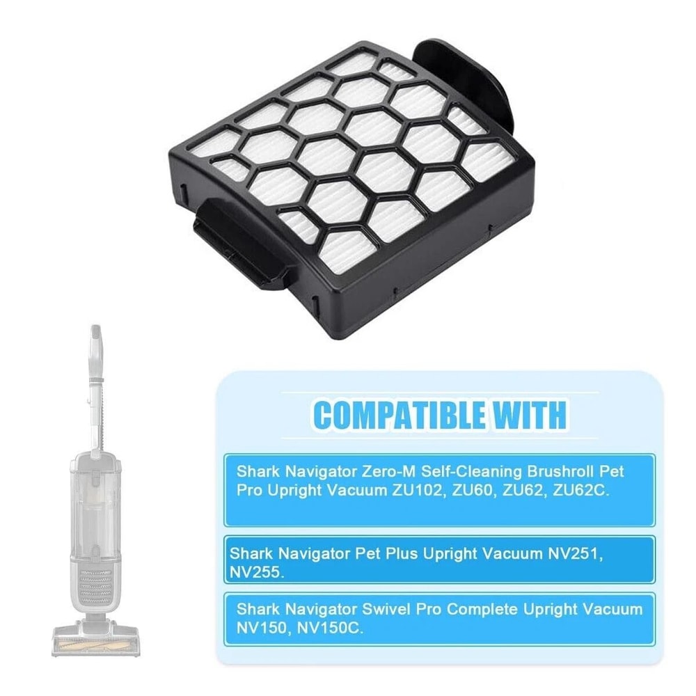 Replacement HEPA Filter For Swivel Pro Complete Upright Vacuum Powerful Odor Control And Clean Air 2