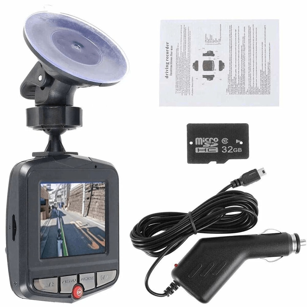 BlackScreen HD Car Video Recorder Dashboard Camera For HighQuality Footage 5