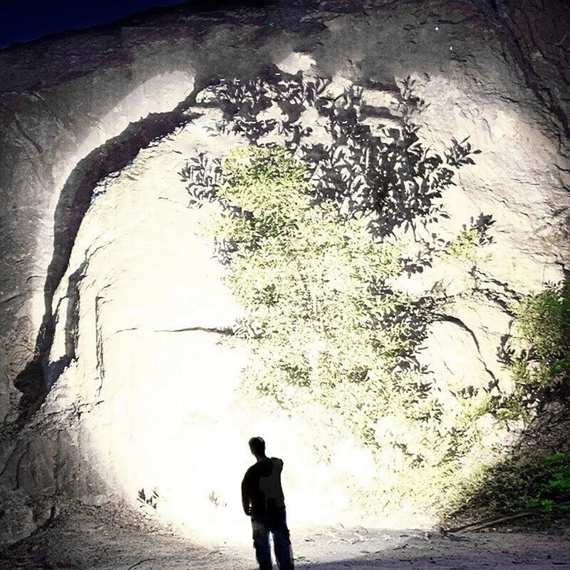 Tactical Police Super Bright Torch Rechargeable LED Flashlight Zoomable 3 Modes Waterproof Compact 4