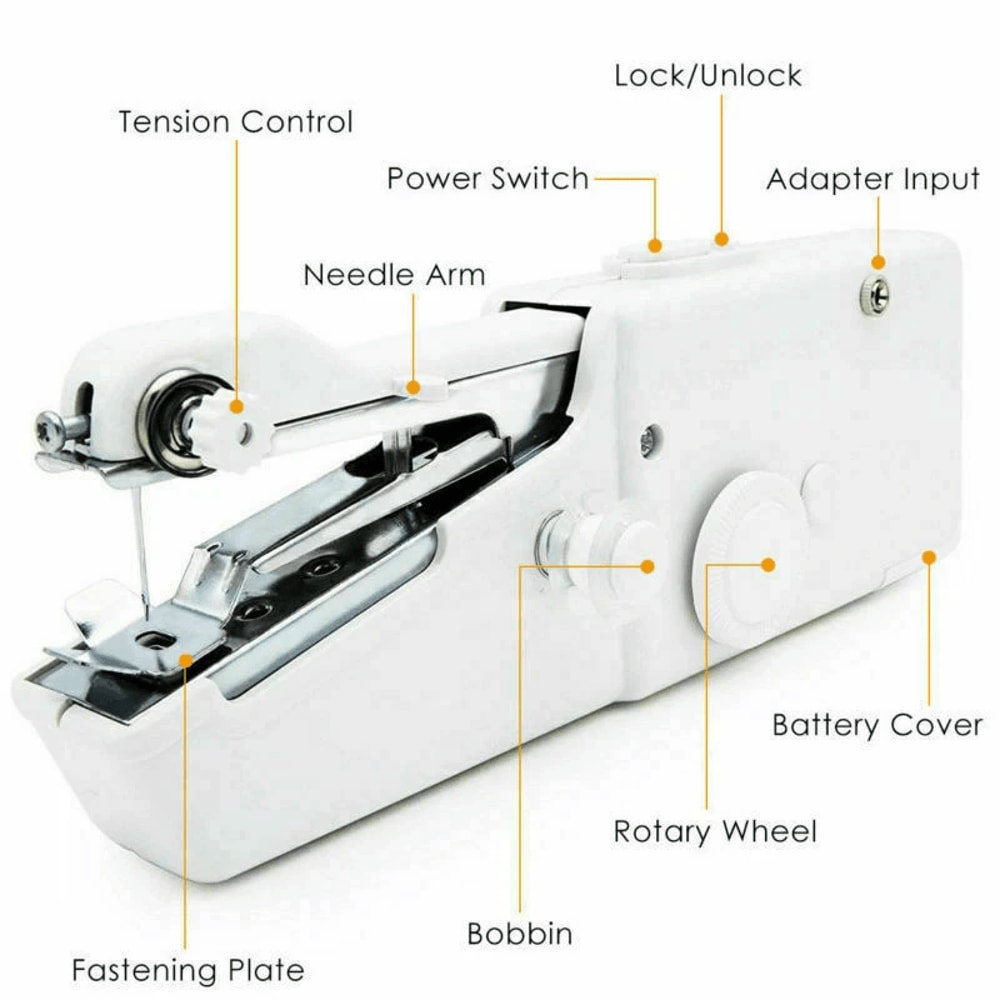 Electric Tailor Stitch Handheld Sewing Machine Mini Portable Smart Sewing Machine For Travel And Ho 1