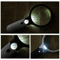 Handheld Magnifier 45X LED Light Reading Lens Jewelry Loupe Magnifying Glass For Detailed Viewing 6