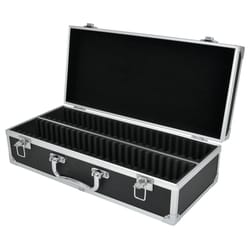 coin storage case for pcgs, ngc, anacs slabs, aluminum display box