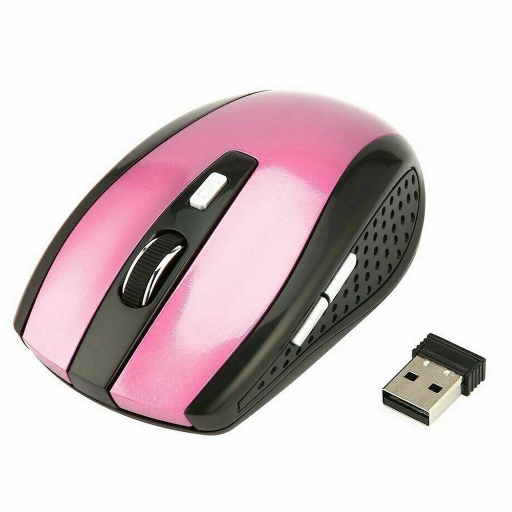 Wireless Optical MouseMice For PC Laptop USB Receiver High Quality Smooth Performance For Work Pla