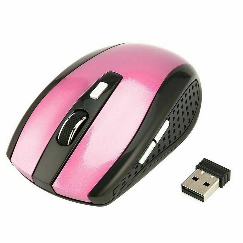 Wireless Optical MouseMice For PC Laptop USB Receiver High Quality Smooth Performance For Work Pla
