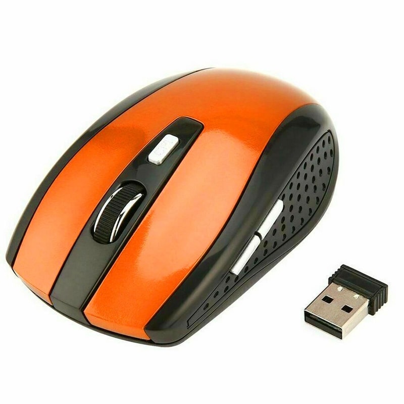 Wireless Optical MouseMice For PC Laptop USB Receiver High Quality Smooth Performance For Work Pla