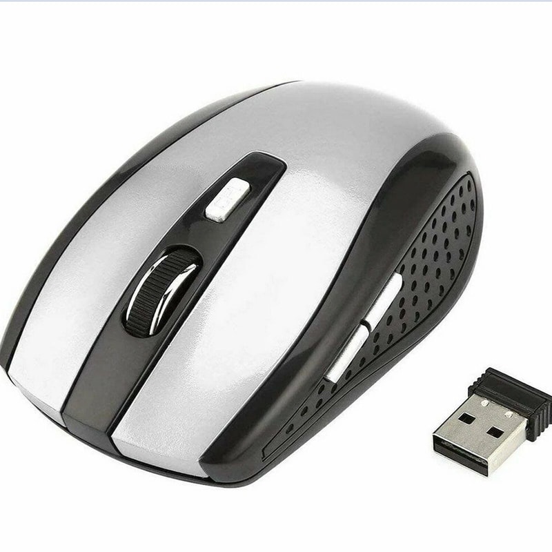 Wireless Optical MouseMice For PC Laptop USB Receiver High Quality Smooth Performance For Work Pla