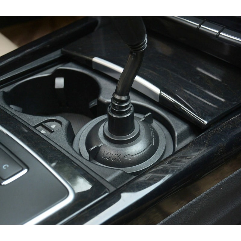 Universal Adjustable Car Mount Gooseneck Cup Holder Cradle For Cell Phone Mobile Holder 1