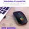 Cordless Mice For PC Laptop Wireless Optical Mouse USB Rechargeable RGB 1