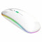 Cordless Mice For PC Laptop Wireless Optical Mouse USB Rechargeable RGB 7