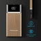 Ultra Thin Superslim Portable Power Bank LCD LED Dual USB Battery Backup Charger Perfect For Fast C 8