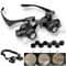 Jewelry Watch Repair Loupe Glasses With LED Light Double Eye Magnifier 8 Lens For Detailed Inspecti 4