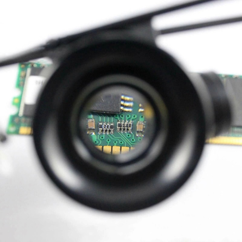 Magnifier Glasses Loupe Lens With LED Light For Watch Repair Jeweler Magnification Tool For Precisi 2