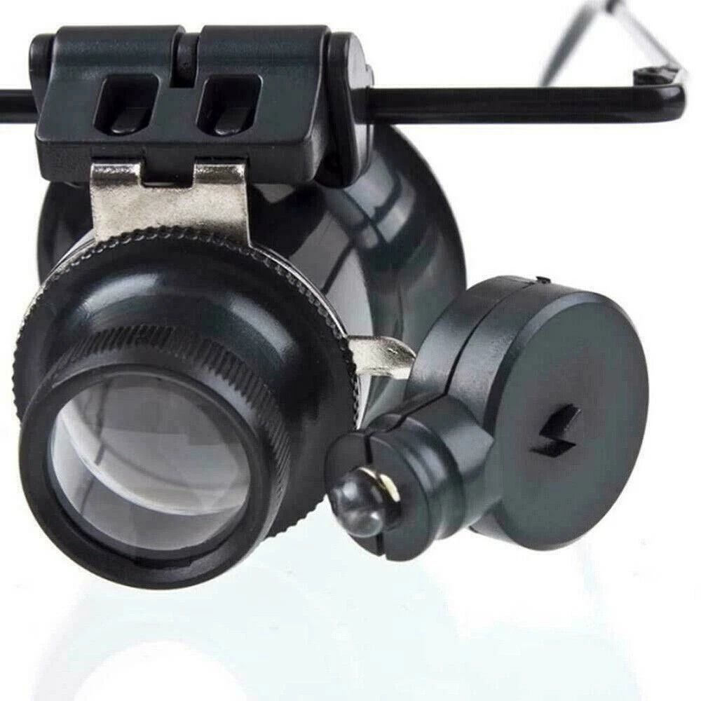 Magnifier Glasses Loupe Lens With LED Light For Watch Repair Jeweler Magnification Tool For Precisi 4