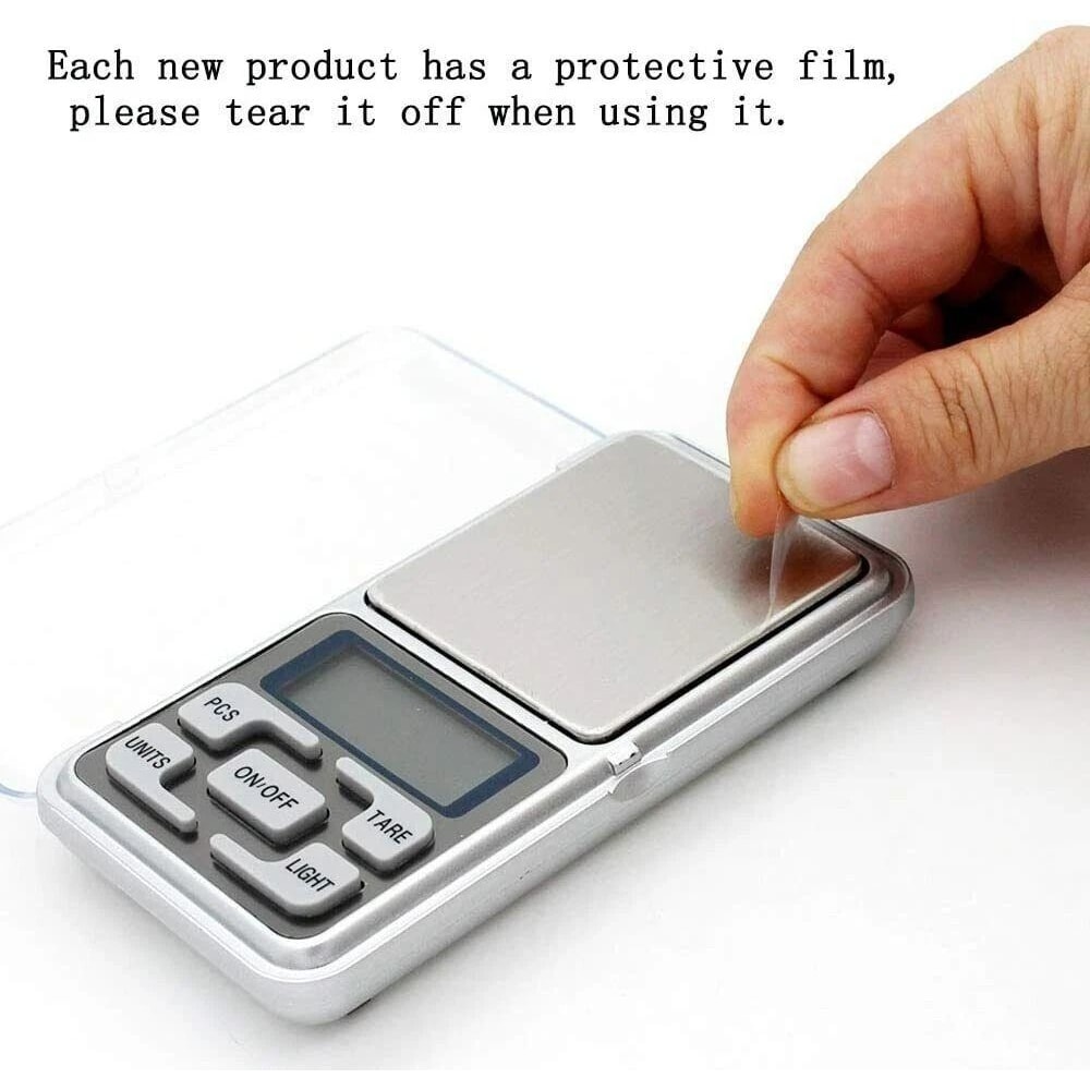 Mini Digital Scale Jewelry Pocket Balance Portable Weight Gram LCD For Precise Weighing 6