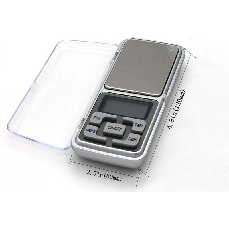 Mini Digital Scale Jewelry Pocket Balance Portable Weight Gram LCD For Precise Weighing 7