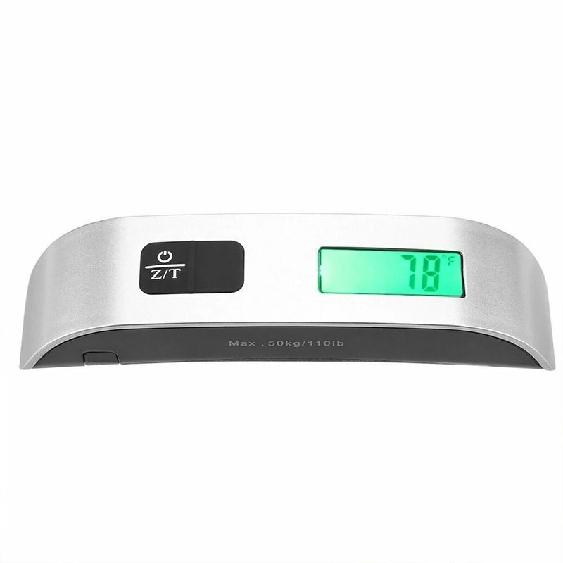 Digital Hanging Luggage Scale Portable Travel LCD Electronic Weight Capacity Compact EasytoUse Tra 5