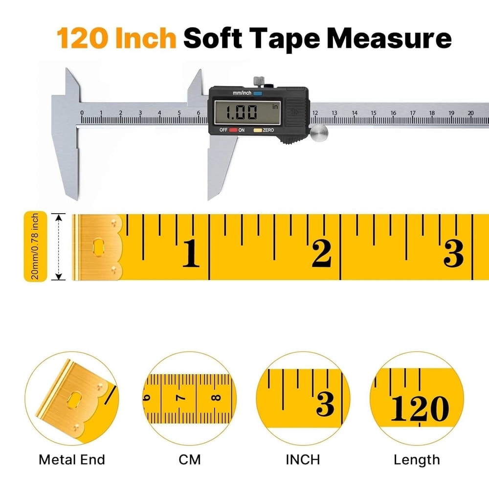Tape Measure Flexible Measuring Tape For Body Fabric Sewing Tailor Cloth Knitting 4