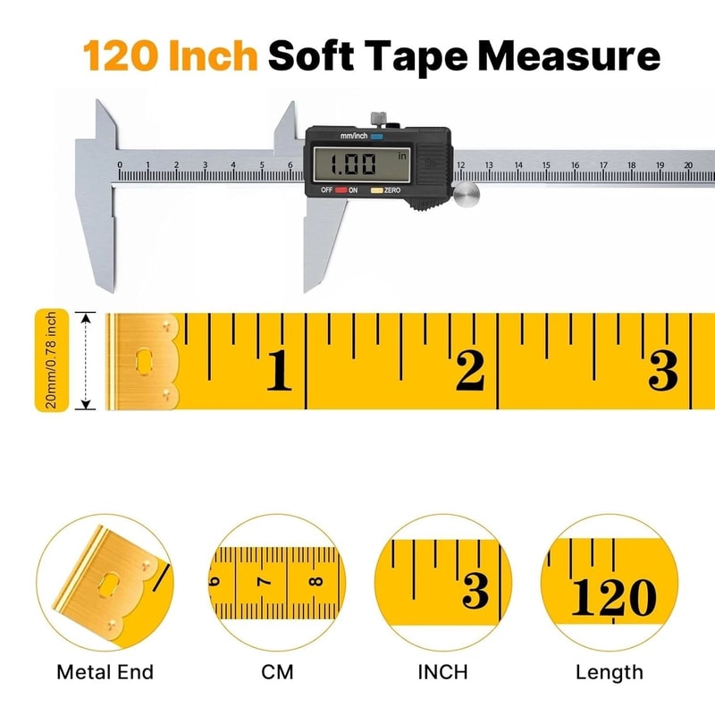 Tape Measure Flexible Measuring Tape For Body Fabric Sewing Tailor Cloth Knitting 4