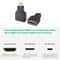 HDMI Type A Female To Micro HDMI Type D Male Plated Adapter Converter Connector For Seamless Device 4