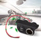Dual USB Car Cigarette Lighter Splitter 12V Power Adapter Outlet For Vehicles 0