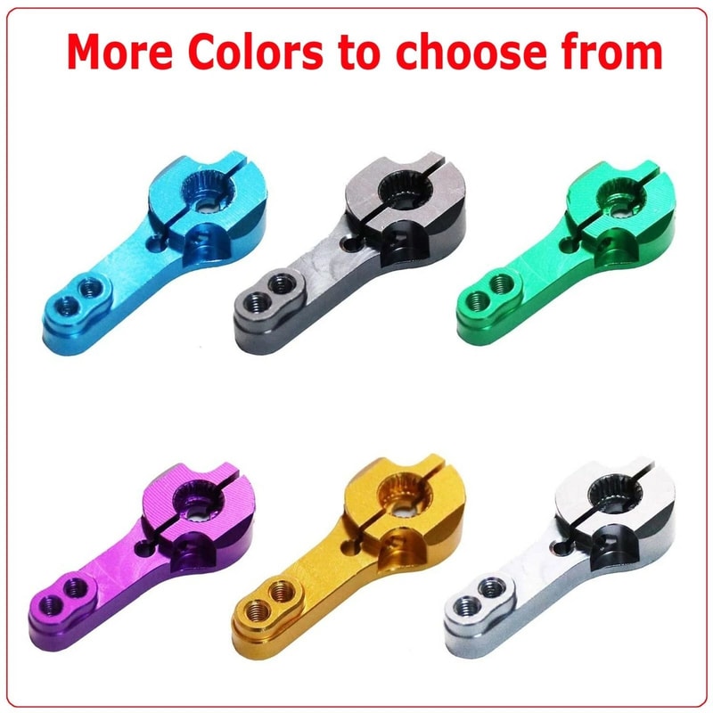 POWER HD Multi Color 23T Servo Horn HighQuality RC Servo Accessory Compatible With Motors 4