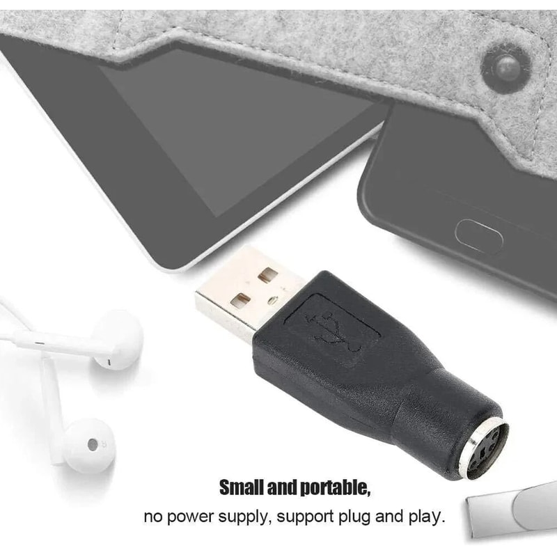 Female To USB Male Converter Adapter USB Connector For Mouses Connect PC Mouses Easily 2