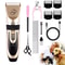 Rechargeable Cordless Electric Hair Clipper Trimmer Set Dog Cat Pet Grooming Kit For Effortless Gro 0