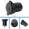 Motorcycle Boat 12V Waterproof Car Socket Cigarette Lighter Power Plug Outlet For Reliable Charging 6