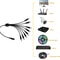 Female To 8 Male Power Splitter Cable Surveillance System Power Adapter For CCTV Reliable And Durab 1