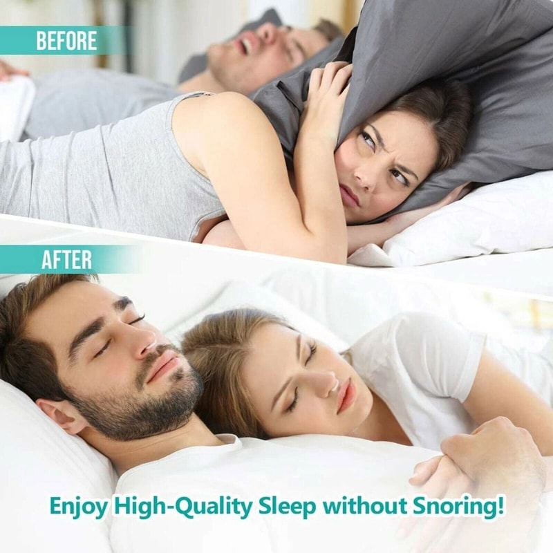Silicone Magnetic Anti Snore Stop Snoring Nose Clip Apnea Guard Sleep Aid For Nighttime Relief 3