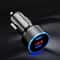 Car Cigarette Charger Dual Ports USB Lighter Digital LED Voltmeter For Vehicles 0