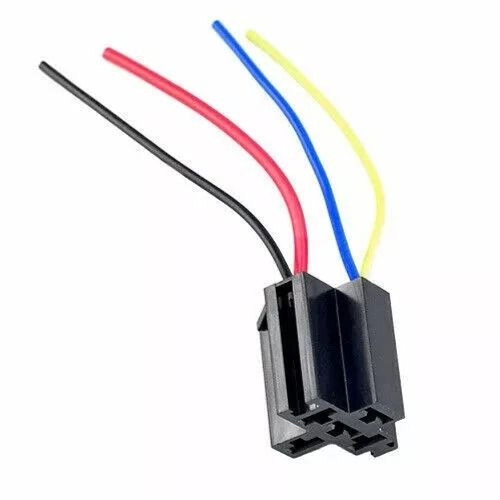 Automotive Relay With Wires Harness Socket Set Amp 5Pin SPST For Car And RV Electrical Systems 6