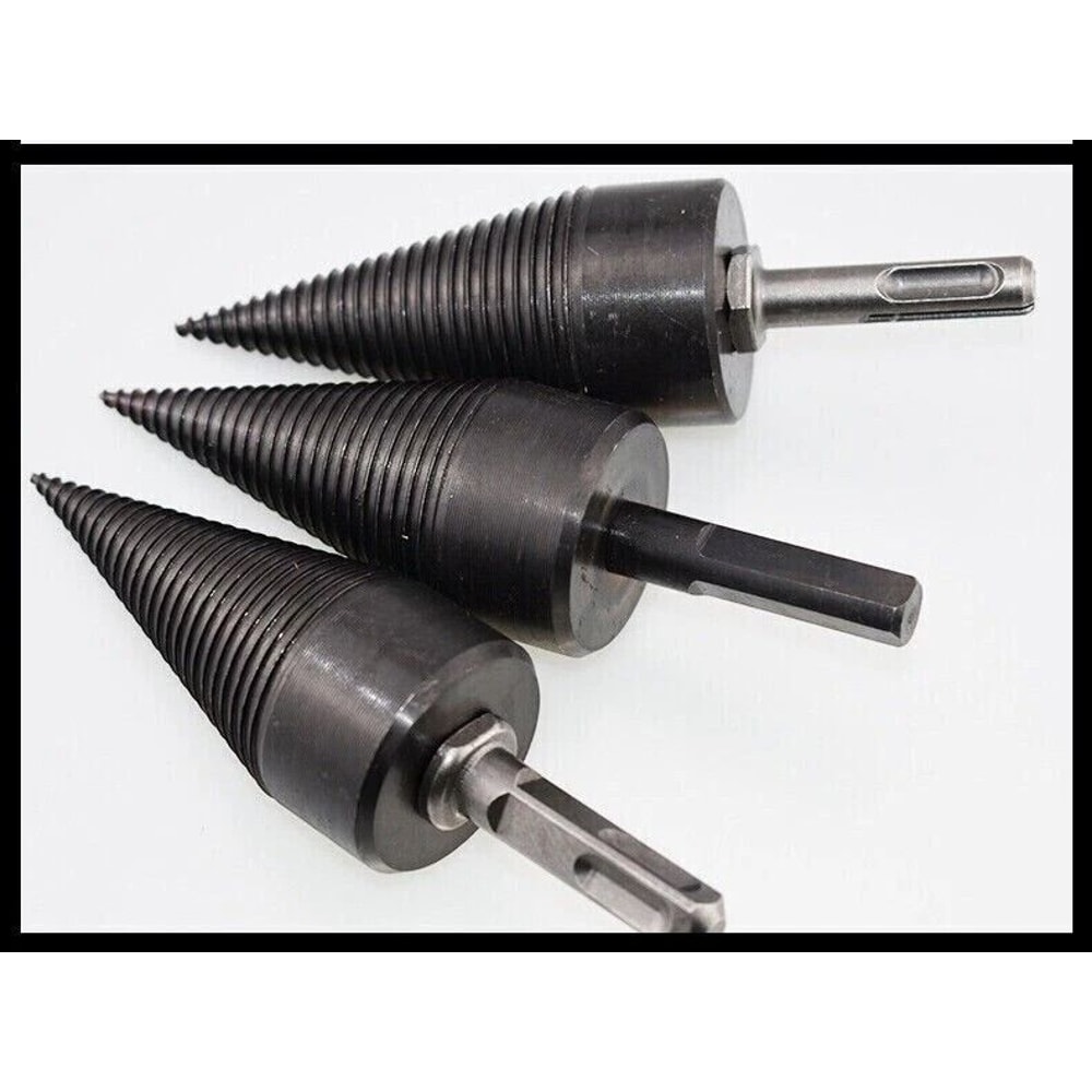 Firewood Drill Bit High Speed Twist Wood Splitter Screw Cone Driver For Efficient Firewood Splittin 7