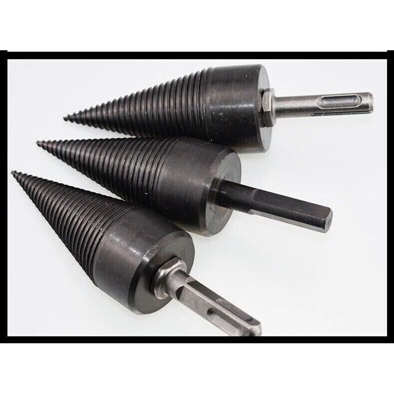 Firewood Drill Bit High Speed Twist Wood Splitter Screw Cone Driver For Efficient Firewood Splittin 7