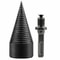 Firewood Drill Bit High Speed Twist Wood Splitter Screw Cone Driver For Efficient Firewood Splittin 11