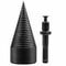 Firewood Drill Bit High Speed Twist Wood Splitter Screw Cone Driver For Efficient Firewood Splittin 10