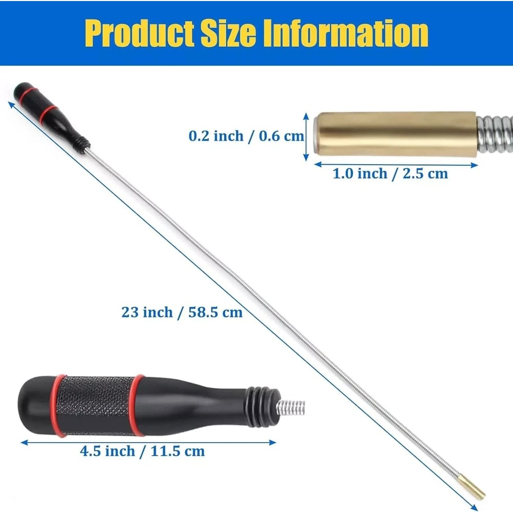 Flexible Grabber Stick Magnetic Telescoping Pickup Rod Tool Inspection Sweeper For Tight Spaces 2