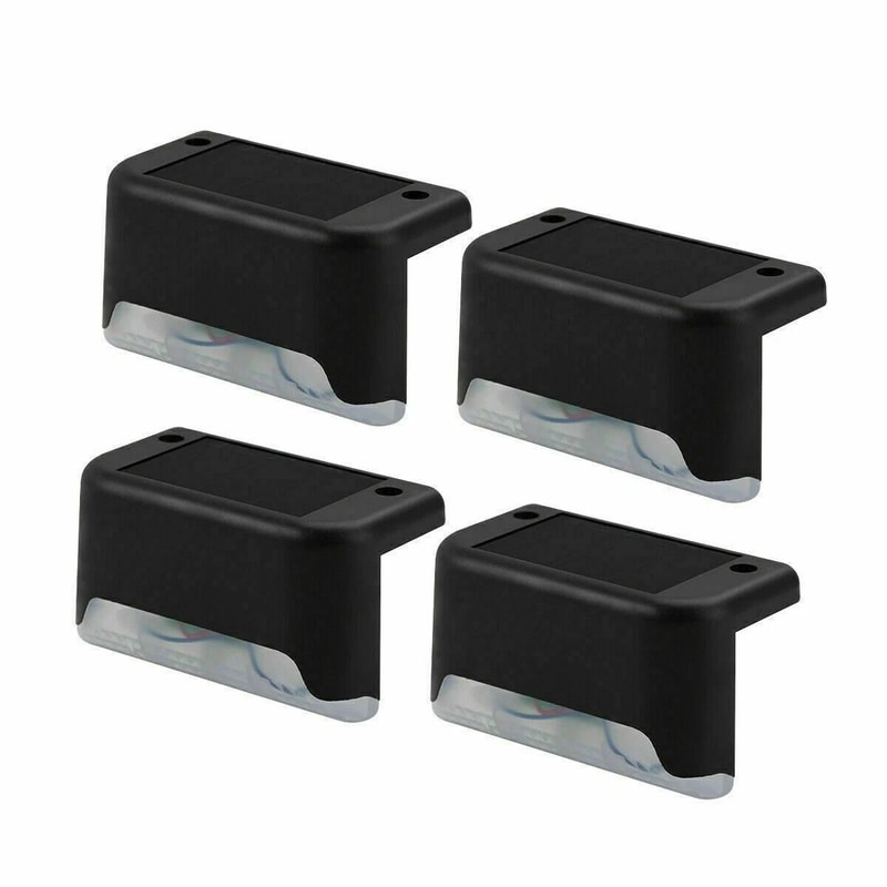 Outdoor Waterproof LED Deck Lights MULTIPLE Solar Steps Lamps For Stairs Fence Lighting EnergyEffic 7