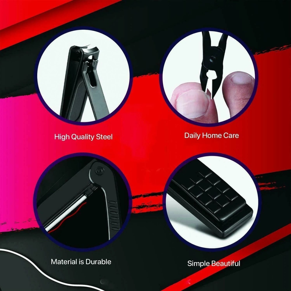 Professional Stainless Steel Manicure Set Pedicure Tools Nail Clippers For Precise Grooming 3