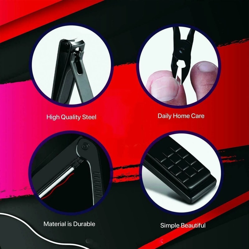 Professional Stainless Steel Manicure Set Pedicure Tools Nail Clippers For Precise Grooming 3
