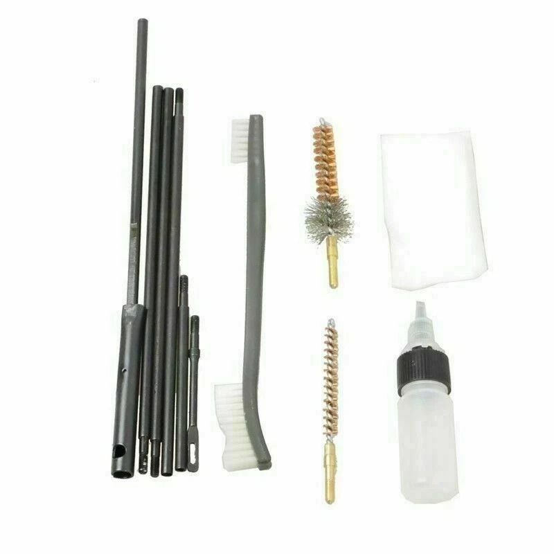 Rifle Gun Cleaning Kit Nylon Brush Cleaner With Pouch Gun Care Set 2