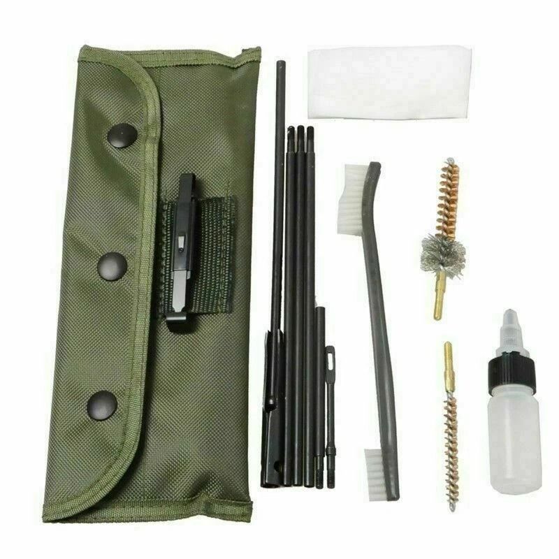 Rifle Gun Cleaning Kit Nylon Brush Cleaner With Pouch Gun Care Set 3