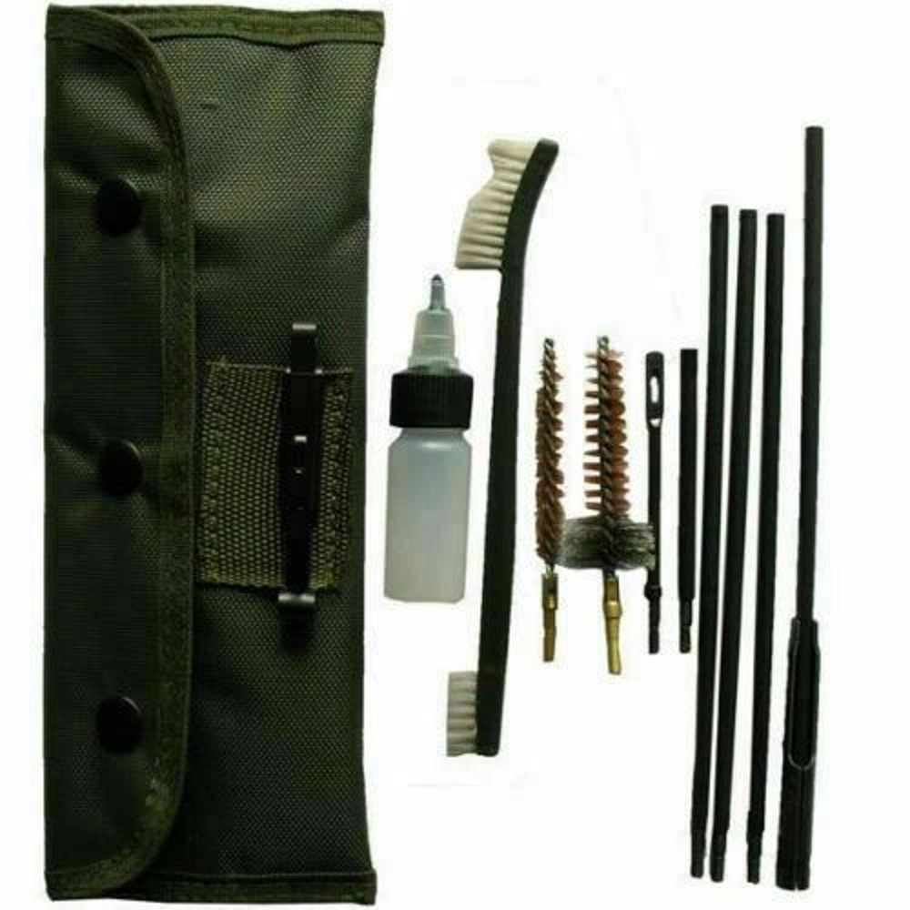 Rifle Gun Cleaning Kit Nylon Brush Cleaner With Pouch Gun Care Set 6
