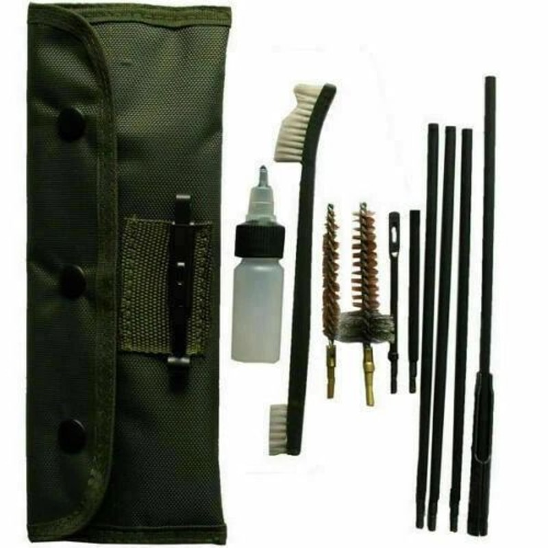 Rifle Gun Cleaning Kit Nylon Brush Cleaner With Pouch Gun Care Set 6